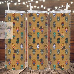 Stardew Valley Scarecrow Insulated Metal Tumbler